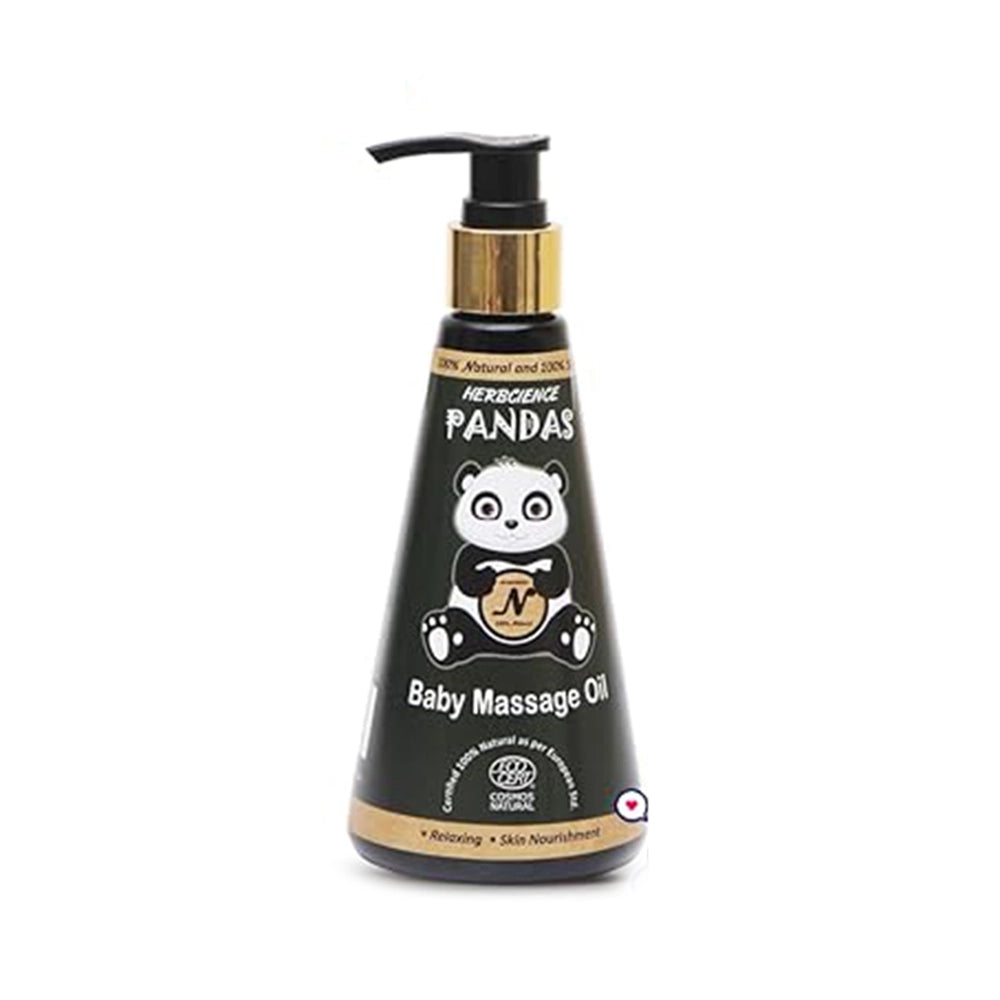 Herbcience Pandas Baby Massage Oil-1